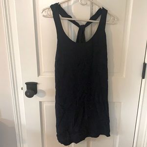JCrew Silk Navy front pocket dress size 4